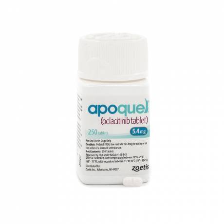 Apoquel for Dogs 5.4mg Tablet (oclacitinib) for Atopic Dermatitis