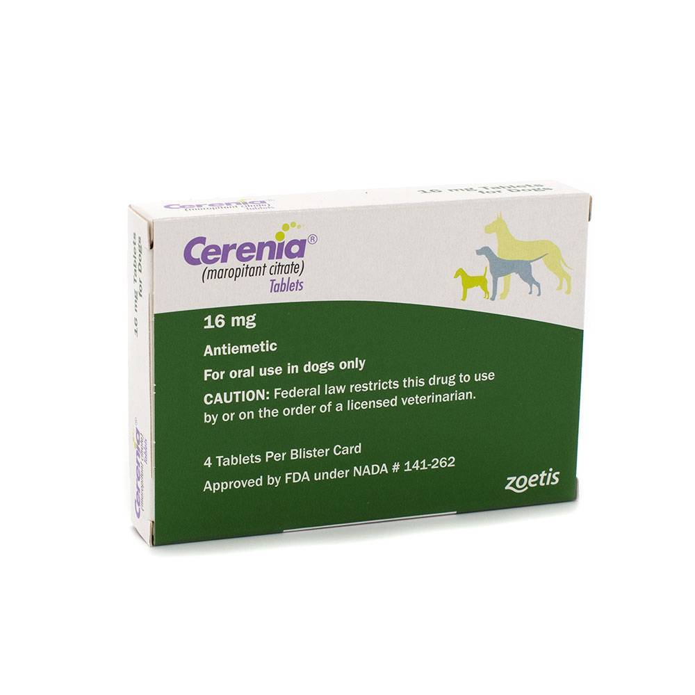 Cerenia Tablets to Prevent Vomiting in Dogs VetRxDirect 24mg, 4