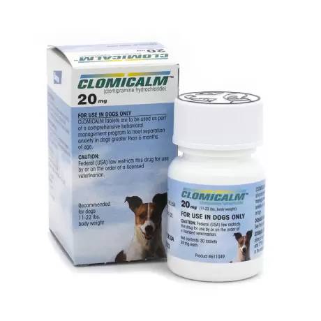 Clomicalm 20mg for Dogs (clomipramine hydrochloride) Tablets for Behavior Issues