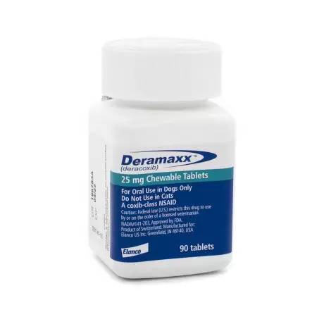 Deramaxx (deracoxib) Chewable Tablets for Dogs NSAID - 25mg, 90ct