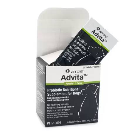 Advita Probiotic - Powder for Dogs, Box of 30 Packets