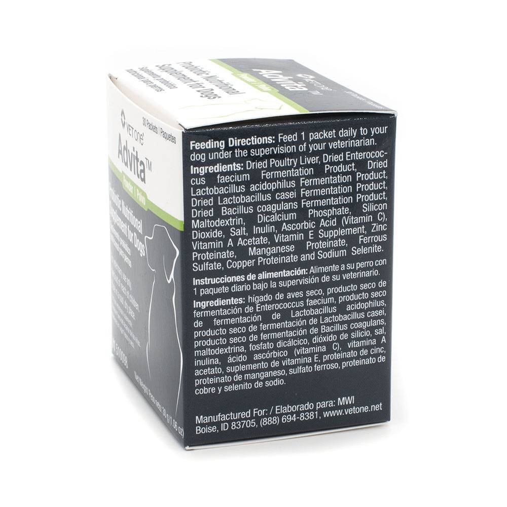 advita canine probiotic powder