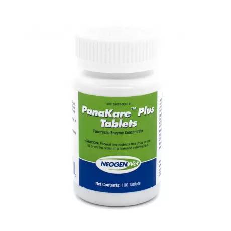 PanaKare Plus for Dogs and Cats Pancreatic Enzyme - 425mg Tablets, 100ct