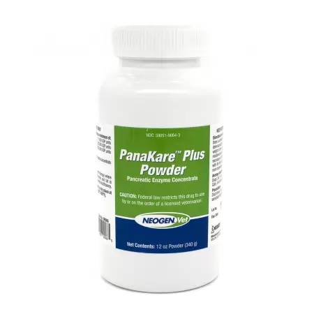 PanaKare Plus Pancreatic Enzymes for Dogs and Cats - 12oz Powder