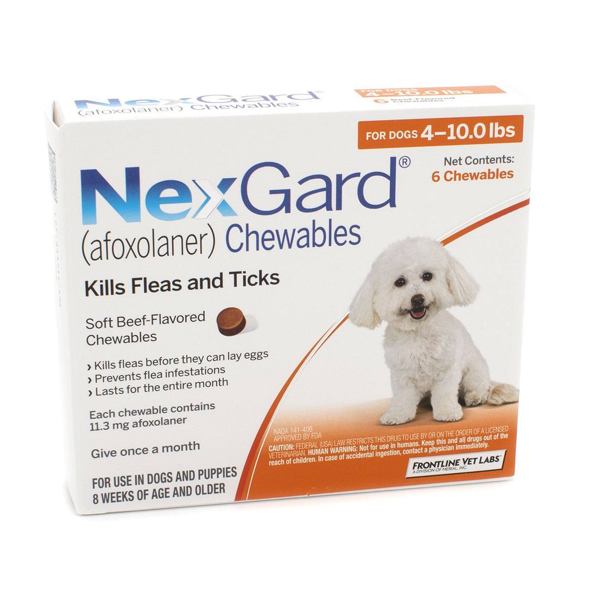 NexGard Chewables for Dogs Oral Flea and Tick Killer VetRxDirect