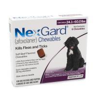 NexGard Chewables 24.1-60 lbs, 6 Month Supply