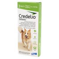 Credelio (lotilaner) 3 Chewable Tablets for Dogs 25.1-50lbs; ?>