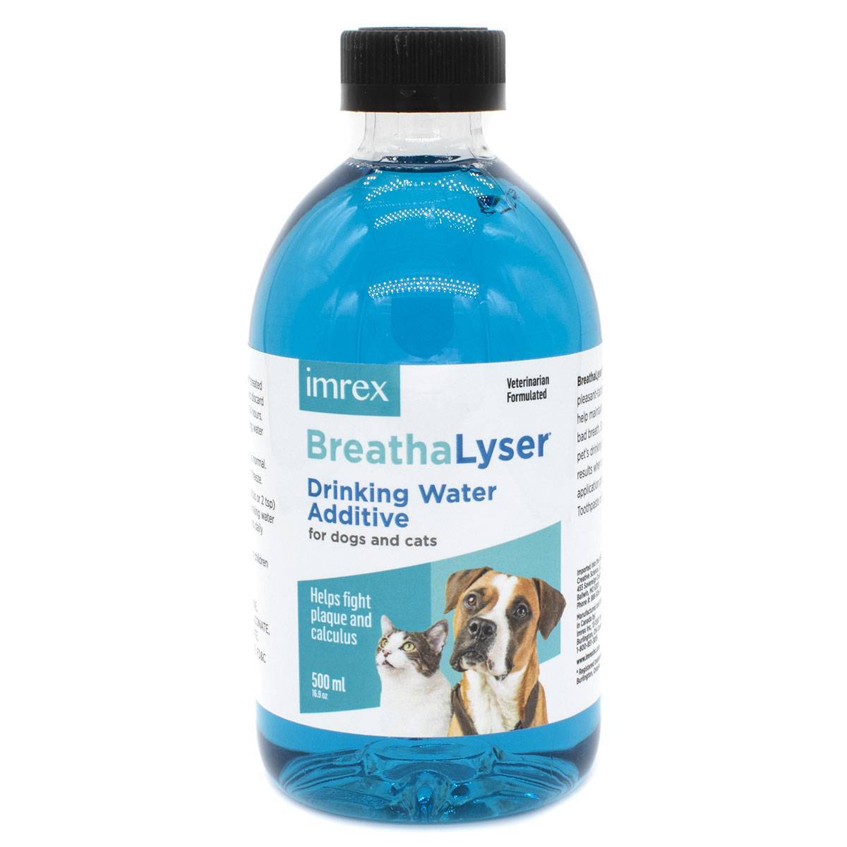 BreathaLyser for Dogs and Cats Drinking Water Additive Toothpaste