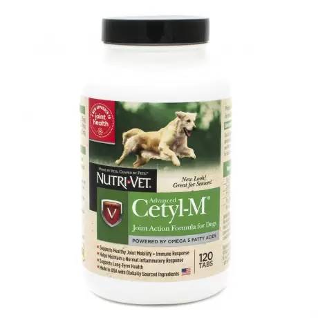 Advanced Cetyl M - for Dogs Joint Action Formula, 120 Tablets