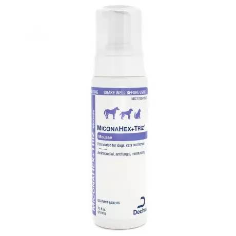 MiconaHex+Triz Antimicrobial for Dogs and Cats - Mousse, 7.1oz
