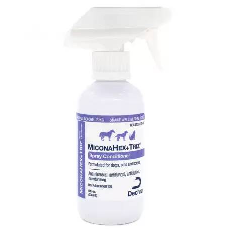 MiconaHex+Triz for Dogs and Cats - Antimicrobial Spray Conditioner, 8oz Bottle