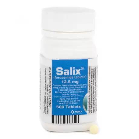 Salix (furosemide) for Dogs and Cats 12.5mg Tablet Diuretic