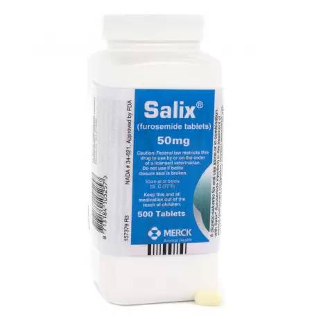 Salix (furosemide) for Dogs and Cats 50mg Tablet Diuretic