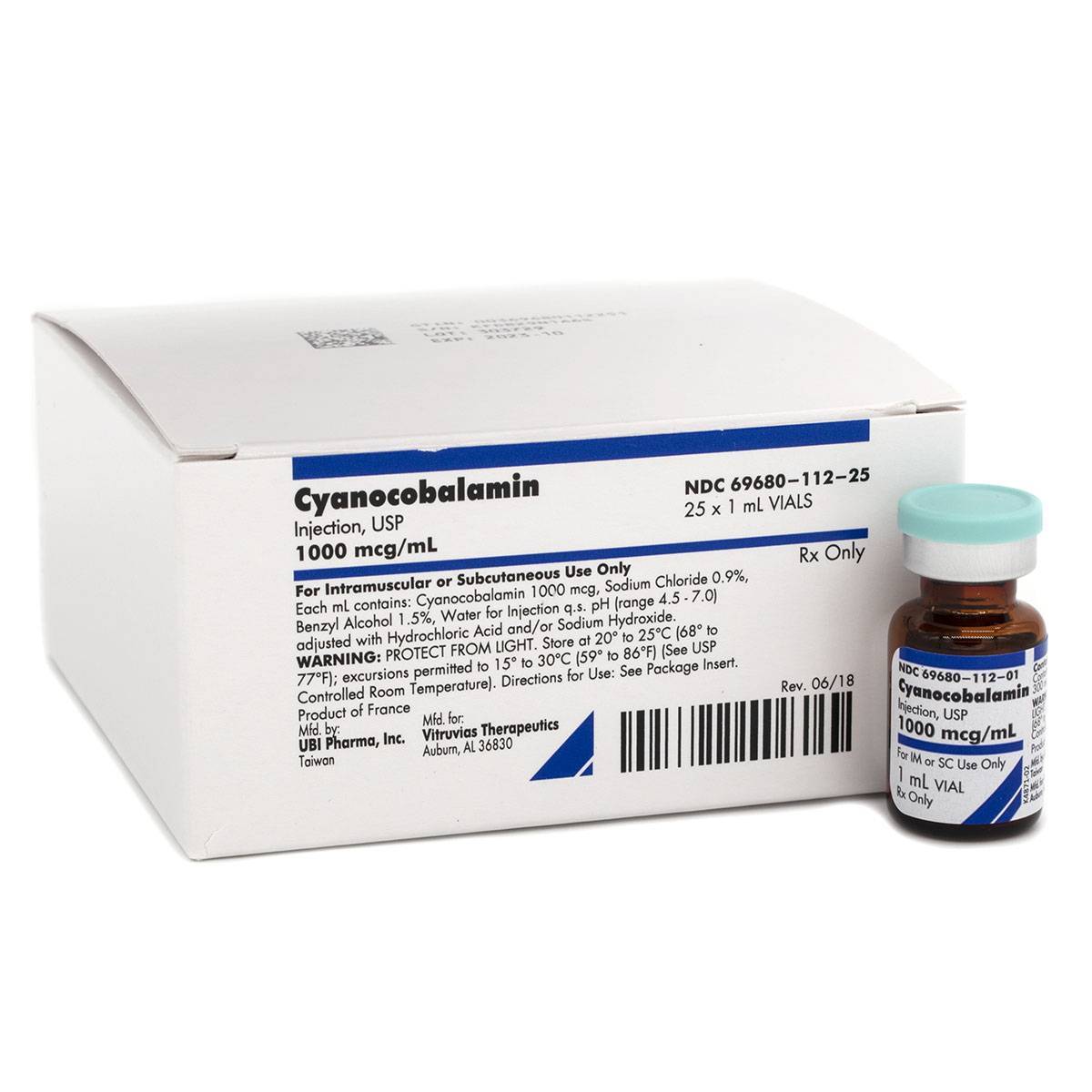 Cyanocobalamin Vit B12 Injection For Pets Vetrxdirect