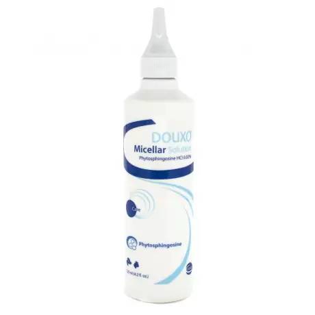 DOUXO Micellar Solution Ear Cleaner for Dogs and Cats - 4.2oz (125mL) Bottle