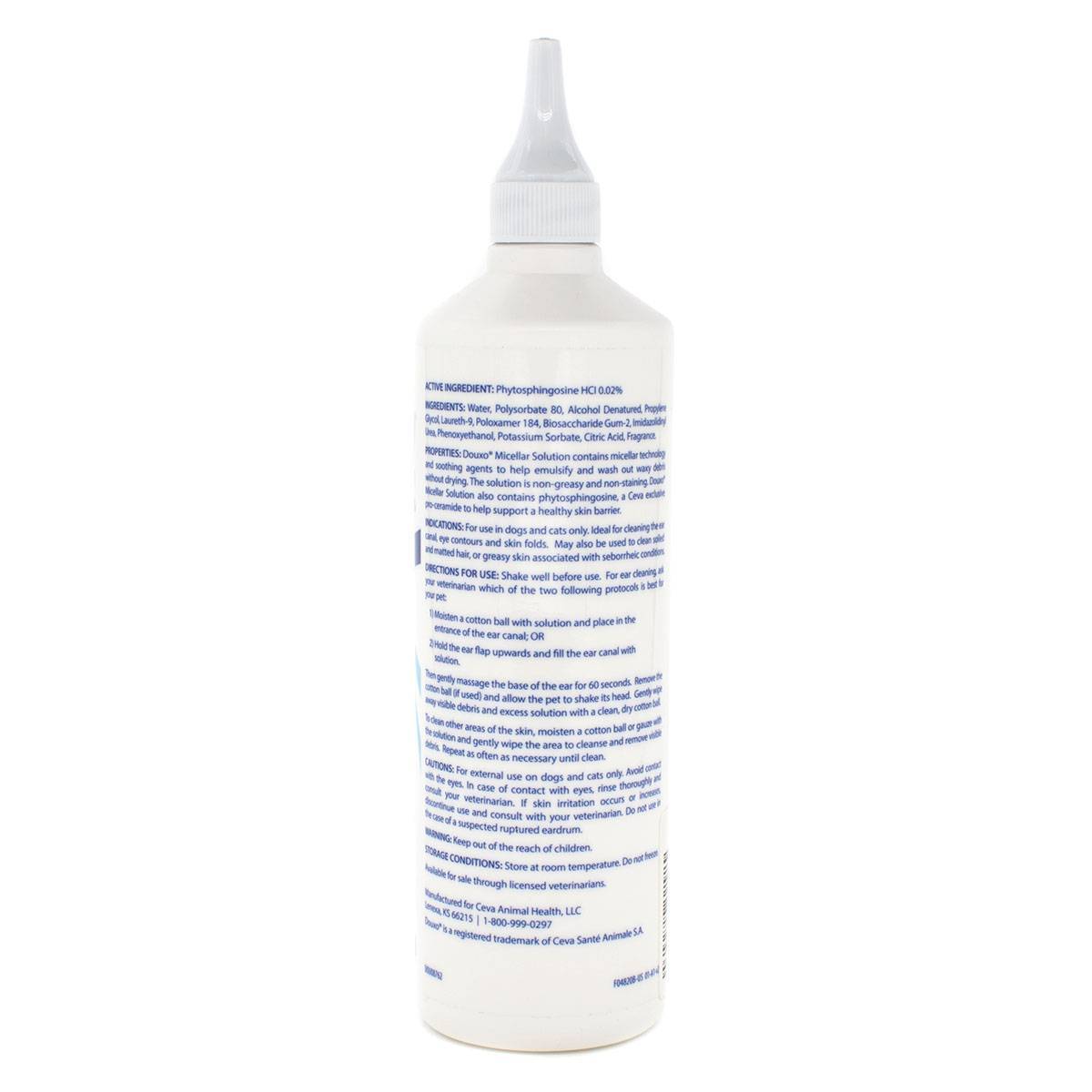 DOUXO Micellar Solution Ear Cleansing for Dogs and Cats VetRxDirect