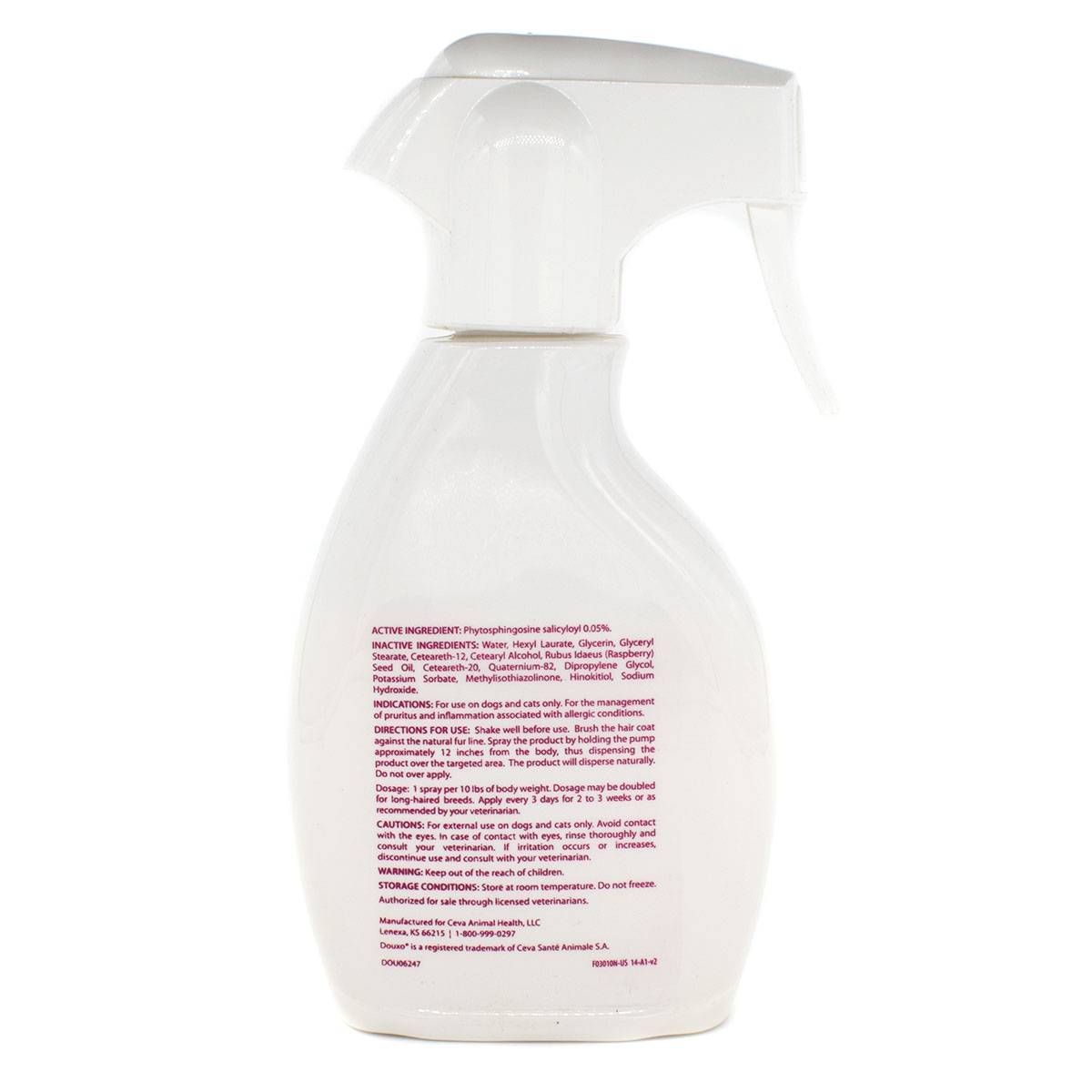 DOUXO Calm Shampoo Sogeval Allergy Shampoo for Dogs and Cats 6.8oz