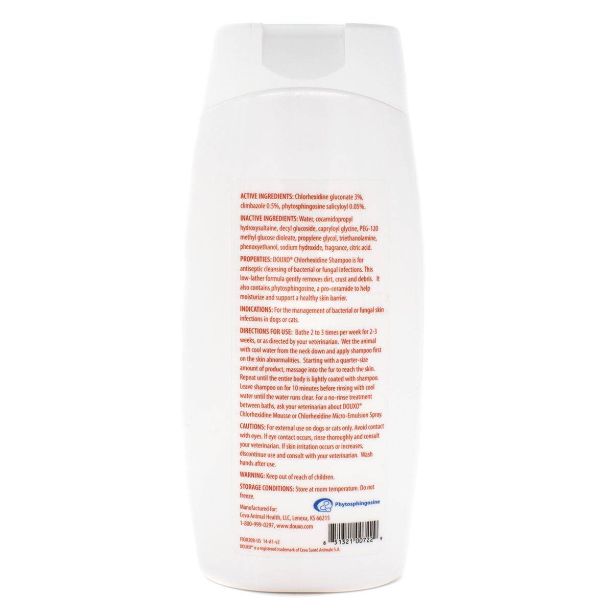 DOUXO Chlorhexidine PS Chlorhexidine Products for Dogs and Cats