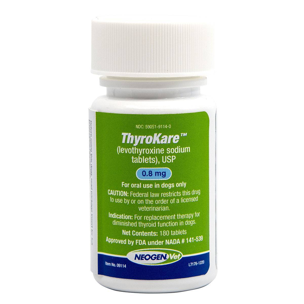 ThyroKare Levothyroxine for Dogs VetRxDirect Pharmacy
