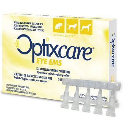 Optixcare Eye EMS 5X 0.33mL Sterile Single-Dose Units