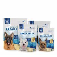 Clenz-a-dent Breakables Rawhide Dental Chews Extra Large Dogs Over 50lbs, 15ct; ?>
