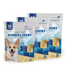 Clenz-a-dent Rawhide Chews for Dogs; ?>