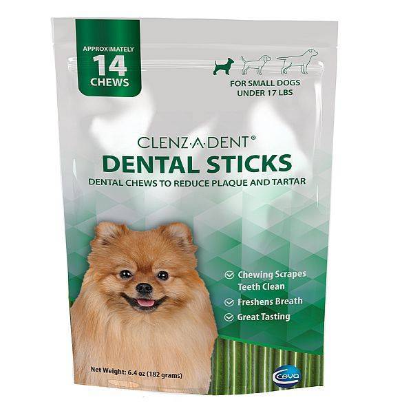 Clenzadent Dental Sticks for Dogs Dental Chews for Dogs VetRxDirect