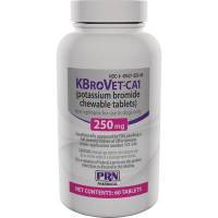 K-BroVet (Potassium Bromide) CA1 250mg, 60 Chewable Tablets; ?>