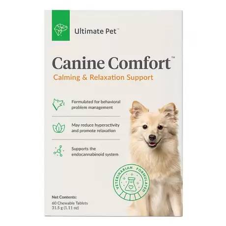Canine Comfort - 60 Chewable Tablets Calming and Relaxation Support for Dogs