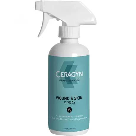 Ceragyn Wound and Skin All-purpose Cleanser for Dogs and Cats - Spray, 12oz