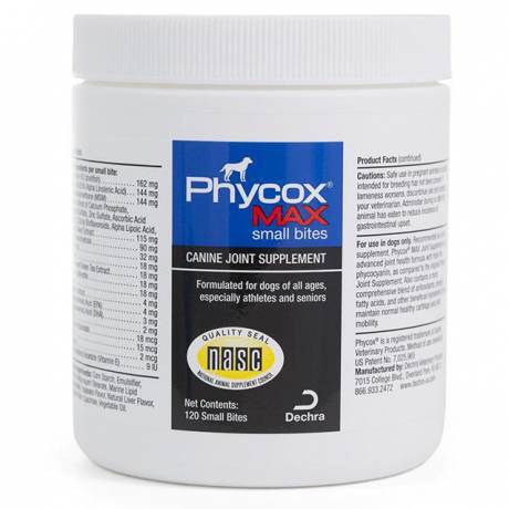 Phycox Canine Joint Supplement - Max, 120 Small Bites