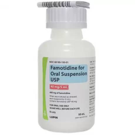 Famotidine (Generic) - Oral Suspension for Dogs and Cats, 40mg/5mL, 50mL