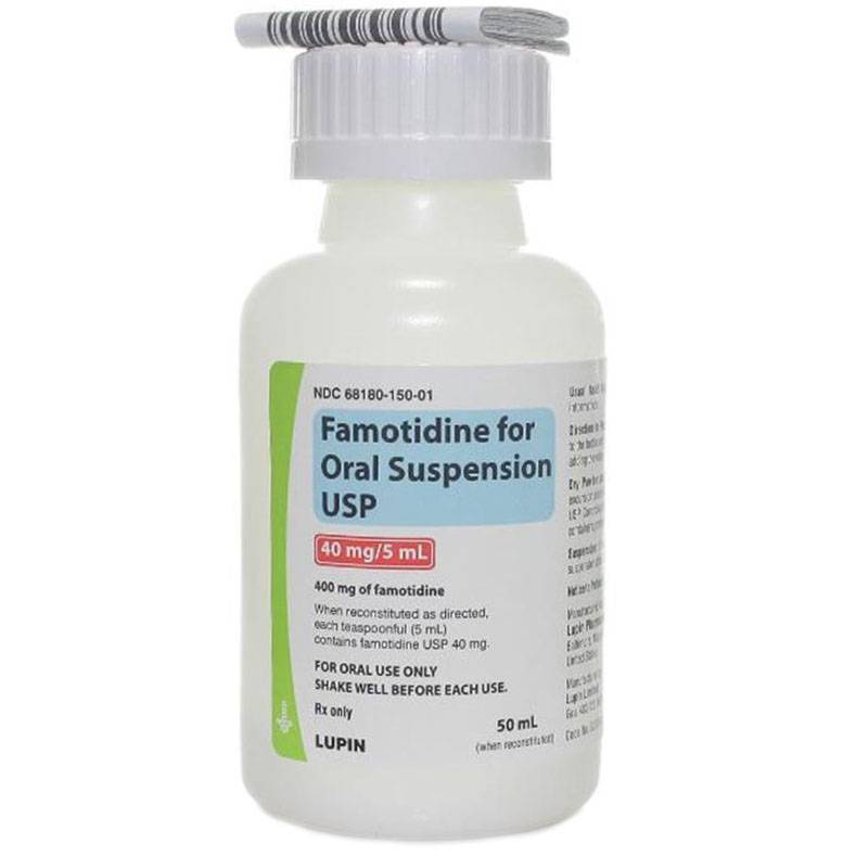 Famotidine Tablets Treatment of Gastric Ulcers in Dogs and Cats