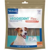 C.E.T. Veggiedent Flex Tartar Control Chews Small Dogs 11-22lbs, 30ct; ?>