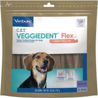 C.E.T. Veggiedent Flex Tartar Control Chews Medium Dogs 22-66lbs, 30ct; ?>