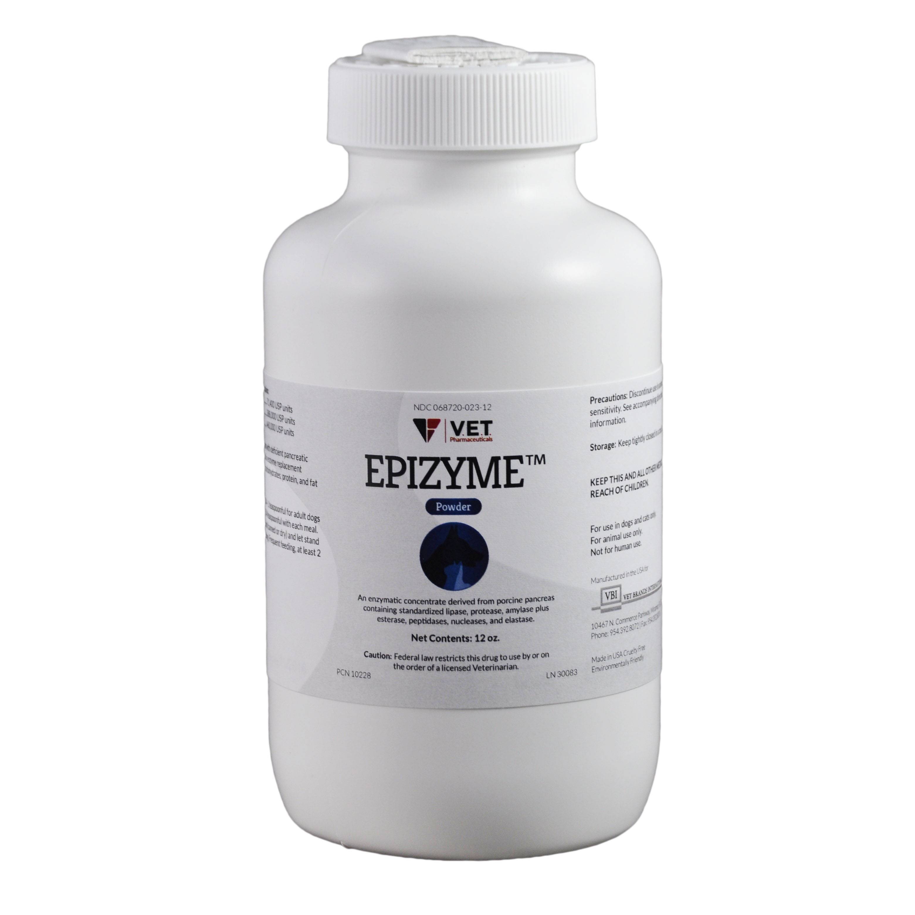 Epizyme for Dogs and Cats Pancreatic Enzyme Concentrate VetRxDirect