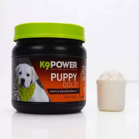 K9Power Puppy Gold Growth Supplement - 1lb (454g) Jar