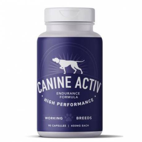 Canine Activ for Dogs - High Performance, Working Breeds, 400mg, 90 ct