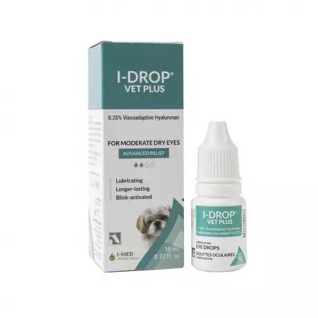 i-Drop - VetPLUS for Dogs and Cats, 10mL Dropper Bottle i-Med Animal Health