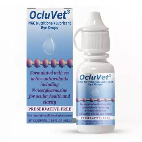 OcluVet Lubricant Eye Drops for Dogs and Cats