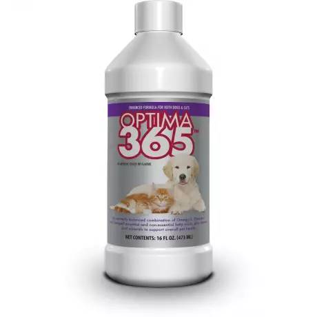 Optima 365 - Enhanced Formula for Dogs and Cats, 16oz Liquid Fatty Acids