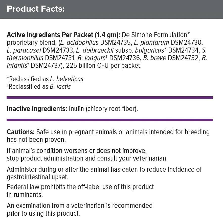 Visbiome Vet for Dogs High Potency Probiotic for Dogs VetRxDirect