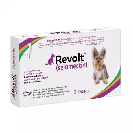 Revolt for Dogs - selamectin Preventative - For Dogs 5.1-10 lbs, 3 Month Supply