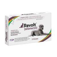 Revolt (selamectin) for Dogs 85.1-130 lbs, 3 Month Supply; ?>