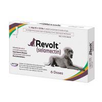 Revolt (selamectin) for Dogs 85.1-130 lbs, 6 Month Supply; ?>