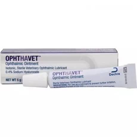 OphtHAvet for Dogs and Cats - Ophthalmic Ointment, 5g Tube