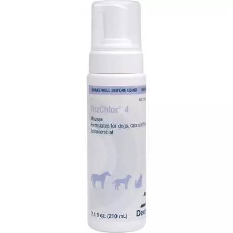 TrizChlor - 4, 7.1oz (210mL) Mousse for Dogs and Cats