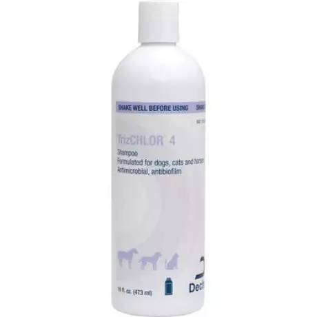 TrizChlor - 4, 16oz Shampoo for Dogs and Cats