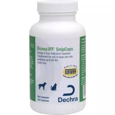 Eicosa3FF SnipCaps for Dogs and Cats - Small Size, 120ct