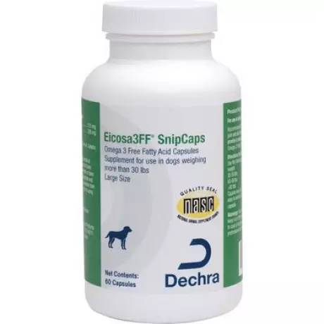 Eicosa3FF SnipCaps for Dogs - Large Size, 60ct